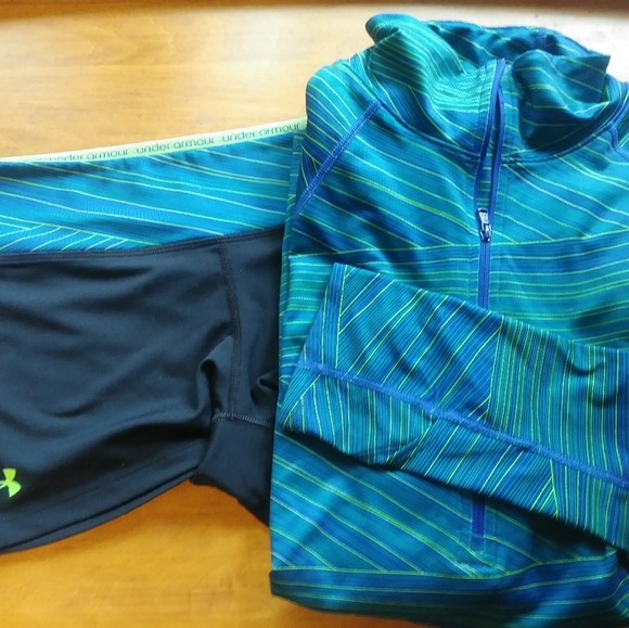 Under armour shirt and shorts. - Picture 1 of 1